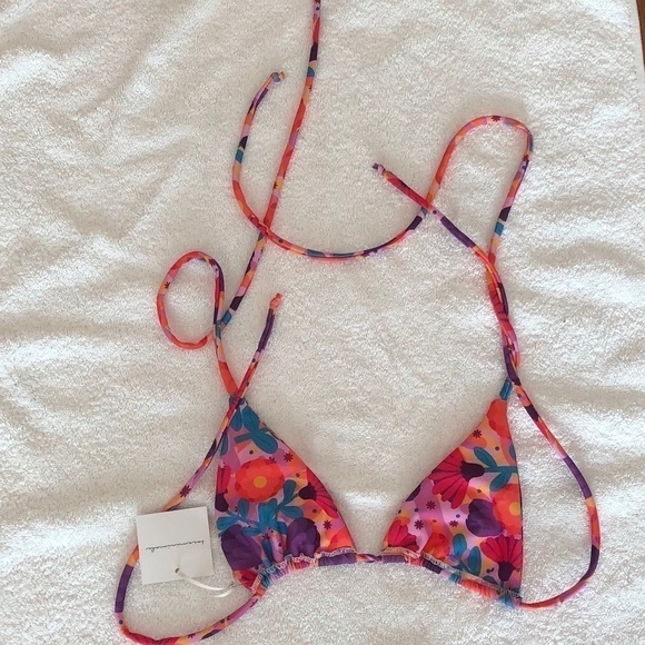 Bareminimale Forget Me Swim Top NWT - Picture 9 of 16